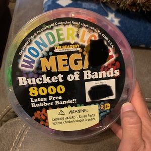 Bucket of Bands Multicolor